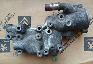 Alloggiamento Termostato Liquido Raffreddamento Motore Peugeot 106 Tipo Lungo Citroen Saxo 8v 1.4 1.6 - Foto 1 di 8