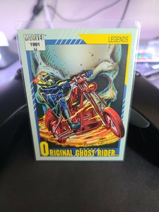 MCU 1991 Marvel Comics Impel #142 Original Ghost Rider Card - Legends - Vintage
