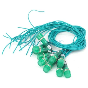 10 PIEZAS luz interruptor de señal de lámpara indicadora verde 220V para calentador de agua grado alimenticio - Imagen 1 de 4