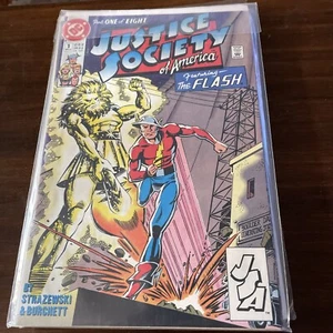 Justice Society of America #1-8 1991 set completo Vf-Nm- - Foto 1 di 24