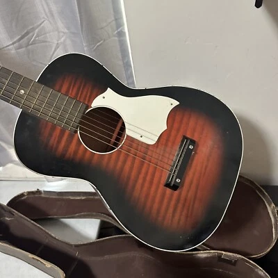 1960? 1970?  Harmony Stella Strat Headstock Parlor Guitar - Image 1 of 4