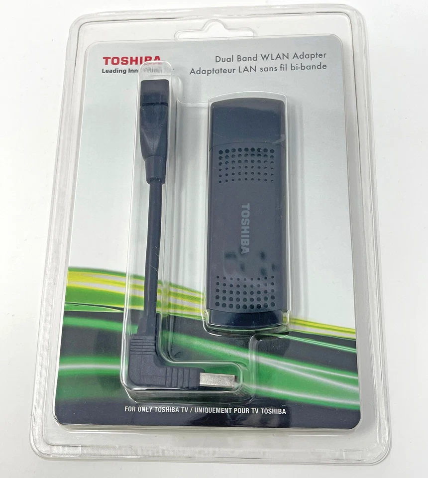 Toshiba WLM-10U1 Adaptador WLAN Inalámbrico Doble Banda 2.4 / 5 GHz WLU5022 Nuevo Foto 1 de 4