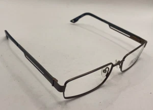 BULOVA EYEGLASSES FRAMES ONLY ITHACA BROWN FULL RIM 58-18-145 - Picture 1 of 8