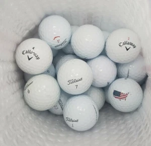 ANGEBOT! 3 doz 36 3AAA gebrauchte GOLFBÄLLE Mix nur Titleist und Callaway - Bild 1 von 4
