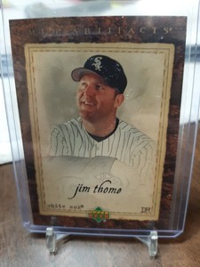 2007 UPPER DECK ARTIFACTS JIM THOME CHICAGO WHITE SOX #5