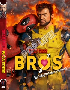 Deadpool & Wolverine / Bros (DVD) Custom Cover NO MOVIE! - Picture 1 of 2
