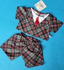 Build A Bear Traditional SMART BOYS Suit SET CLOTHES OUTFIT BNWT SOLD OUT