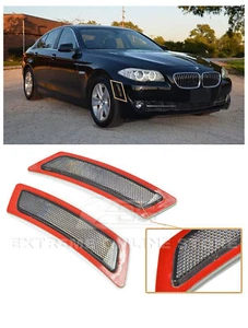 Luces marcadoras laterales reflectoras de humo delanteras para 11-13 BMW F10 Serie 5 - Imagen 1 de 6