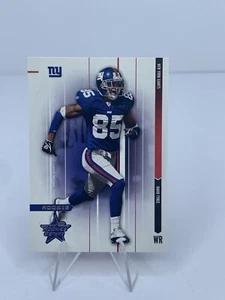 Tarjeta de fútbol americano Leaf Rookie & Stars 2003 #155 David Tyree novato - Imagen 1 de 2