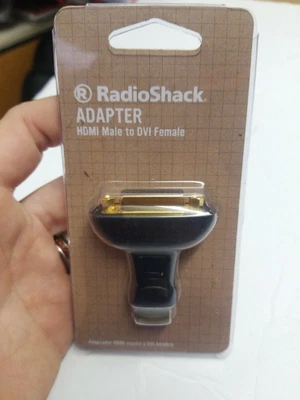 RadioShack HMDI Male to DVI Female #1500374 - Image 1 of 4
