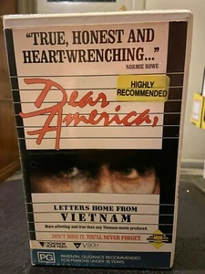 Dear America: letters home from Vietnam VHS documentary, rock, Bruce Springsteen - Picture 1 of 5