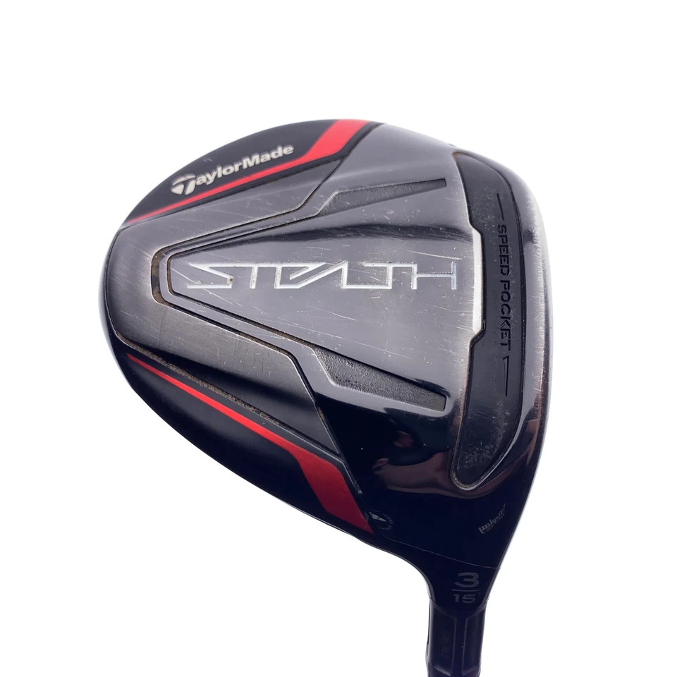 Used TaylorMade Stealth 3 Fairway Wood / 15 Degrees / Stiff Flex - Image 1 of 4