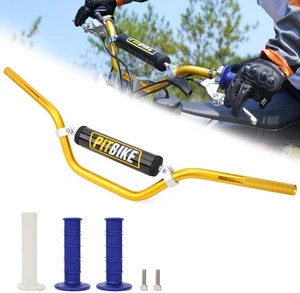 Universal 7/8 Inch 22mm Dirt Bike Handlebars, Upgraded Pit Bike Handlebar with F - Picture 1 of 8