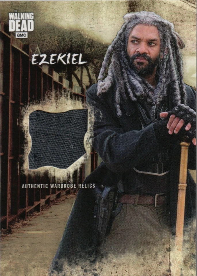 The Walking Dead Road To Alexandria, Khary Payton (Ezekiel) Wardrobe Relic Card - Image 1 of 2