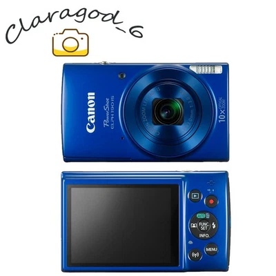 Canon PowerShot ELPH 190 IS/ IXUS 180 Digital Camera 20MP 10X Built-in Wi-Fi - Image 1 of 4