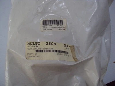 Totalmente Nuevo, OEM Arctic Cat tanque de refrigerante, ZR, EXT, Thundercat, Pantera, 0670-494 Foto 1 de 2