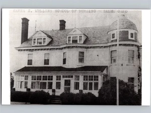 c1950 Hanna E Mullins School Of Nursing Salem Ohio OH Columbiana County RPPC - Picture 1 of 2