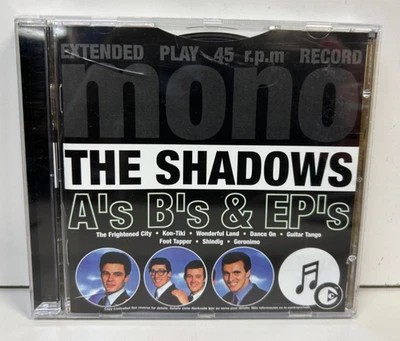 The Shadows: A's B's & EP's CD, 60's British Instrumental, Hank Marvin, Import! - Image 1 of 2