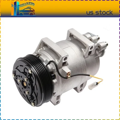 A/C Compressor W/Clutch For 2001 2002-2009 Volvo S60 S80 V70 XC70 2.3L 2.4L 2.5L Foto 1 de 4