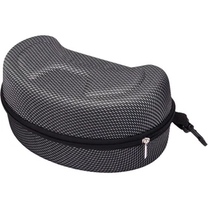 Eyewear Case for Ski Goggles Large EVA Hard Shell with Lining Cloth - Picture 1 of 12