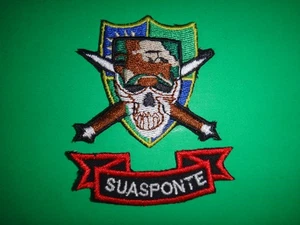 2 US 75th INFANTRY Regiment SUA SPONTE (Of Their Own Accord) Patch and Scroll - Picture 1 of 3