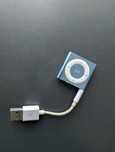 Apple iPod Shuffle 4th Generation 2GB A1373 MP3 Player - Blue - Picture 1 of 2