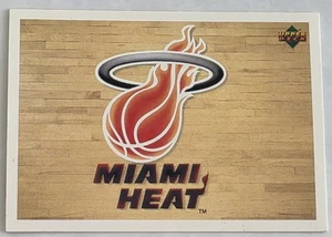 MIAMI HEAT 1991-92 Upper Deck Italian #144 Logo NBA - Picture 1 of 2