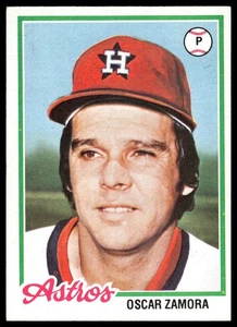 1978 Topps #91 Oscar Zamora Houston Astros NM+ - Picture 1 of 2