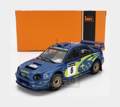 1:24 IXO Subaru Impreza S7 Wrc '01 #6 Rally Great Britain 2001 Solberg 24RAL026B - Immagine 1 di 2