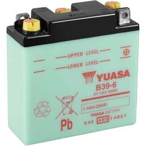Batterie YUASA B39-6 6V/7AH für Motorräder Schneemobile und Aufsitzmäher Puch Co - Bild 1 von 1