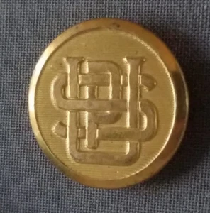 Bb U. S. PRISONS UNIFORM BUTTON Medium 23mm. Albert FD 34A - Picture 1 of 2