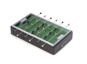 Bey Berk Schreibtischplatte Aluminium und "Mahagoni" Holz Tischkicker Spiel Set G538 - Neu! - Bild 1 von 1