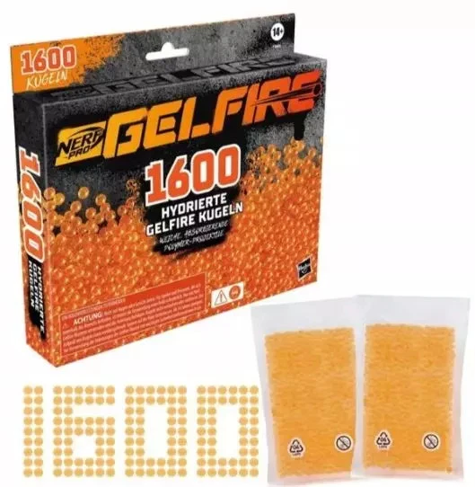 5010996194046 Nerf Gelfire kulki wodne 1600 F8681 94046 PRO-EXIMP - Image 1 of 1