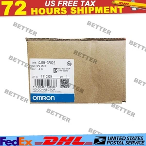 Omron CJ1M-CPU22 CJ1MCPU22 CPU PLC Module NEW IN BOX - Picture 1 of 9