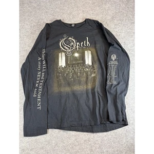 Opeth The Last Will and Testament Langarm T-Shirt Herren XL Schwarz Metal Band - Bild 1 von 9