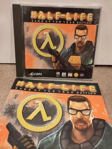 Half-Life Game of the Year Edition including MANUAL (Rare) - PC CD-ROM - Picture 1 of 7