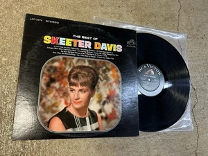 SKEETER DAVIS The Best Of 1965 Stereo Pressing 12" Vinyl Record LP Record - Imagen 1 de 6