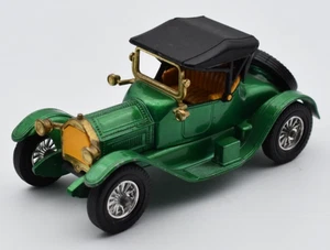 Matchbox MoY Yesteryear Y6 1913 Cadillac green. 12-spoke Chrome Lesney England - Picture 1 of 4
