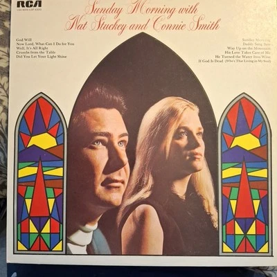 NAT STUCKEY & CONNIE SMITH "SUNDAY MORNING WITH..." VINYL LP 1970 NM - Image 1 of 4