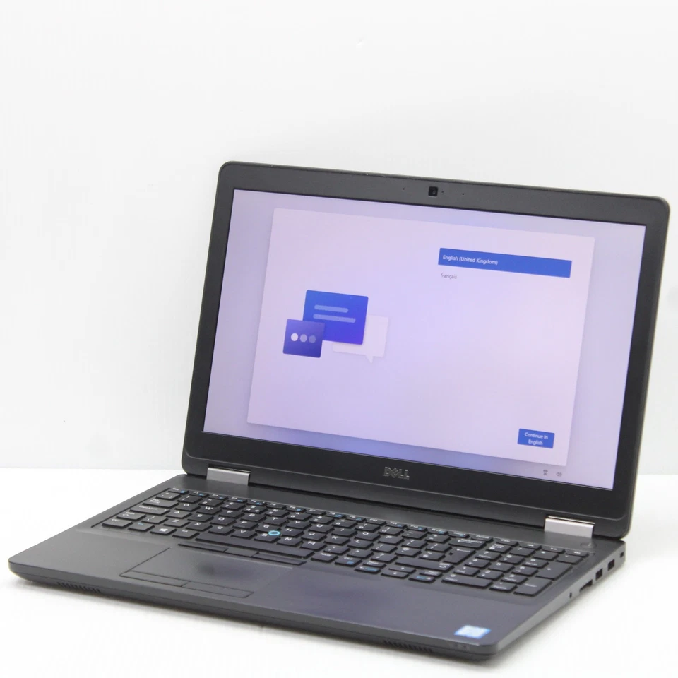 Dell Precision 3510 Windows 11 15.6 in Laptop Intel i7 6820HQ 16GB RAM 256GB SSD - Image 1 of 4