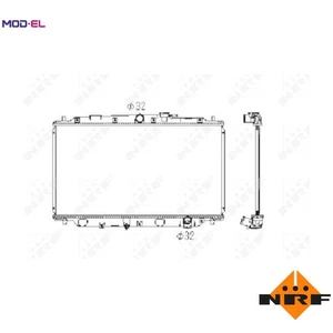RADIATOR ENGINE COOLING 506743 FOR H23A2 2.3L H22A2 2.2L F20A4 2.0L 4cyl - Picture 1 of 9