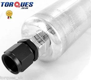 AN-6 (6AN -6JIC) Female to M18x1.5 Male Swivel Adapter For Bosch Inlet 044 BLACK - Picture 1 of 2