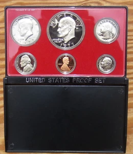 1977 United States Six Coin Proof Set - Bild 1 von 1