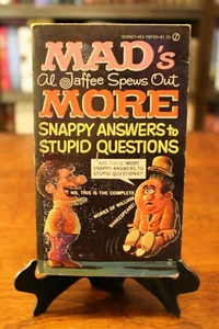 MAD'S Al Jaffee Spews Out More Snappy Answers to Stupid Questions - Picture 1 of 2