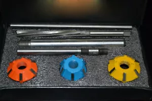 Briggs Small Fuel Engine Valve SEAT Cutter Set of 3 Carbide Tipped - Bore Cutter - Bild 1 von 2