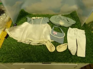 FITS CABBAGE PATCH KID DOLL CLOTHES TRU DOLLS fancy dress w/hat complete - Picture 1 of 3