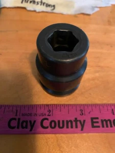 OZAT 1210V, 5/8" x 1/2" DRIVE 6 Pt. SHALLOW IMPACT SOCKET, MOZAT, LOCKING - Picture 1 of 3