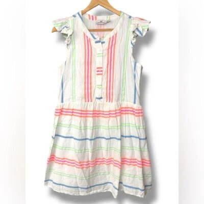 VINEYARD VINES Guava Button Front Minidress Size 4 - Image 1 of 4