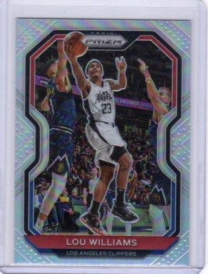 2020-21 Panini Prizm Louis Williams Lou Williams #151 Silver Prizm Clippers - Image 1 of 2