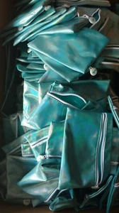 Lot of 100 Bags - EMPTY BAG ONLY July 2018 Iridescent Blue Lot of 100 - Picture 1 of 1